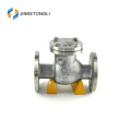 non-returned flanged ending ball type check valve